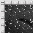 thumbnail image 2 of oneOone Cotton Flex Black Fabric Abstract Leaf Sewing Fabric By The Yard Printed Diy Clothing Sewing Supplies 40 Inch Wide, 2 of 4