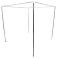 thumbnail image 1 of 1 Set Canopy Net Frame Stainless Steel Bedding Frame Bed Canopy Frame Bracket for 1.5m Bed, 1 of 9