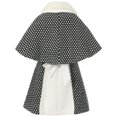 thumbnail image 2 of Richie House Girls' Woven Fancy Dress with Cape RH1146, 2 of 7