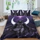 thumbnail image 2 of Caballero Luna Conjunto de sábanas temático, trío de piezas, cómodo y amigable con la piel, diseño único, regalo de decoración para el hogar para familiares, amigos y fans,135cm *200cm, 2 of 6