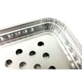 thumbnail image 5 of Pactogo 16" x 11" Aluminum Foil BBQ Gourmet Grill Topper Pan (Pack of 50), 5 of 6