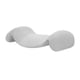thumbnail image 2 of Cojín para dormir de almohada multifuncional para viaje para dormir en la parte inferior de la espalda gris claro Jinwen almohada lumbar, 2 of 8