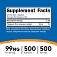 thumbnail image 6 of Nutricost Potassium Citrate 99mg, 500 Capsules - Non-GMO & Gluten Free Supplement, 6 of 6