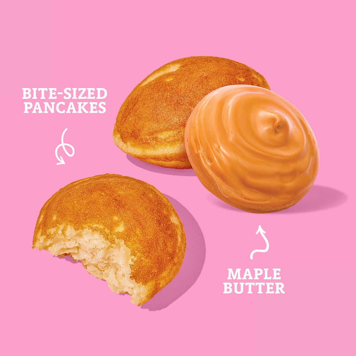 Belgian Boys Bite-Sized Pancakes & Go with Maple Butter, 3.25oz Cup (Refrigerated)