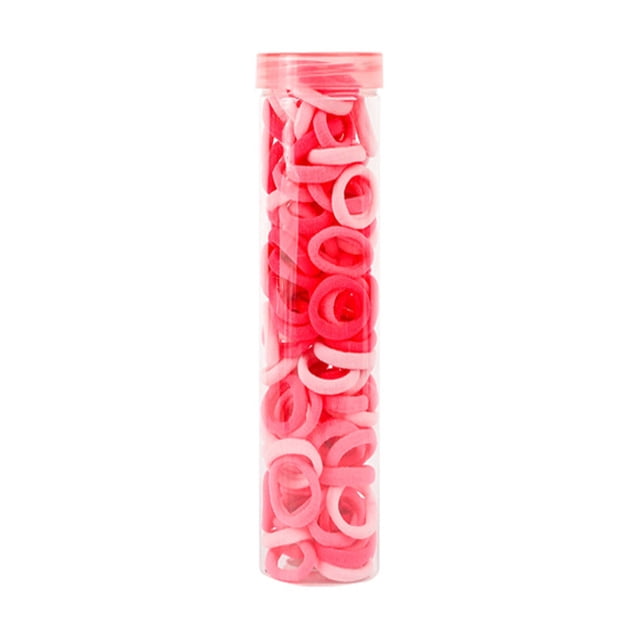 TIMIFIS Jewelry 100PCS Hair Rope Hair Rings Good Elasticity And Durability Without Hurting Hair Valentine'S Day Gift