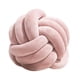 thumbnail image 5 of almohada de bola de nudo,Almohada de bola de nudo suave,almohada anudada de tiro redondo,Almohada de tiro Cojín Almohada de felpa Juguete de peluche,Sillas de cama de utilería de rosa, 5 of 9