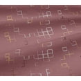 thumbnail image 5 of oneOone Cotton Jersey Dark Peach Fabric Geometric Sewing Craft Projects Fabric Prints By Yard 58 Inch Wide, 5 of 6