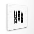thumbnail image 1 of Stupell Industries Clothespin Laundry Bathroom Black And White Design Canvas Wall Art by Gigi Louise, 1 of 1
