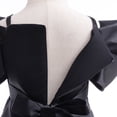 thumbnail image 5 of Flower Girl Bowknot Dress Off Shoulder Wedding Birthday Ball Gown 3-9Y, 5 of 6