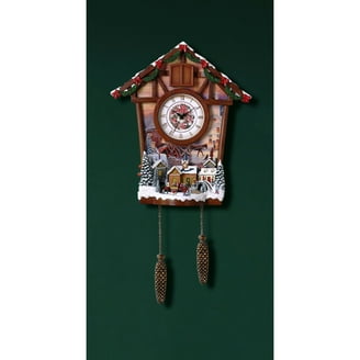 Seiko Kazu Wooden Carriage Mantel Chime Clock with Pendulum