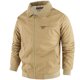 thumbnail image 4 of Ceisia Men's casual solid color zipper coat long sleeve outerwear Gift, 4 of 8