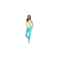thumbnail image 3 of Aeropostale Beach Logo Sudadera con capucha para mujer, verde, pequeño, 3 of 3
