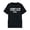 Black, variant on Womens Work Shirts Graphic Print Short Sleeve Crew Neck Soft Basic Beach Clothes for Women,Green,XL
