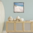 thumbnail image 3 of Stupell Industries Seabreeze Sandy Footprints Landscape Photography Gray Floater Framed Canvas Art Print Wall Art, 25 x 25, 3 of 10