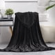 thumbnail image 1 of Solid Color Flannel Throw Blanket | Plush Velvet Fleece | Soft Warm Polyester | Gray Khaki Blue Pink | Multipurpose Sofa Bed Cover | Easy Care | 59.05x39.37in | 1 Pack, 1 of 7