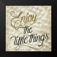 thumbnail image 2 of Hartworks 12x12 Black Modern Framed Museum Art Print Titled - Love Life III, 2 of 5