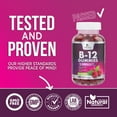 B12 Gummies, Extra Strength Energy 3000 mcg Vitamin B12, B12 Energy
