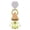 1#F, variant on Diamond Glass Car Hanging Air Freshener, Wooden Cap Empty Perfume Bottle, Rearview Mirror Fragrance Diffuser Pendant, 8ml Refillable Aroma Container,Hanging Fragrance Holder