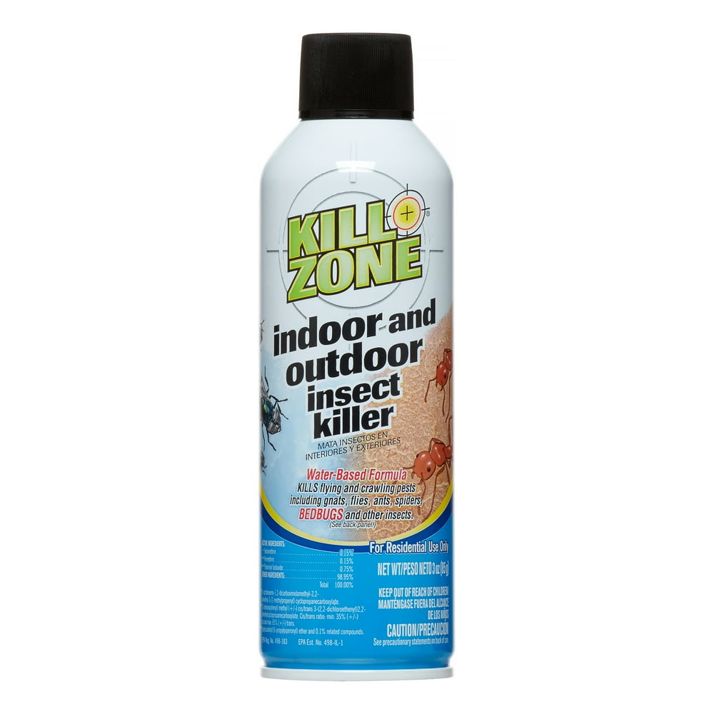 Killzone Indoor & Outdoor Insect Killer, 3 Oz