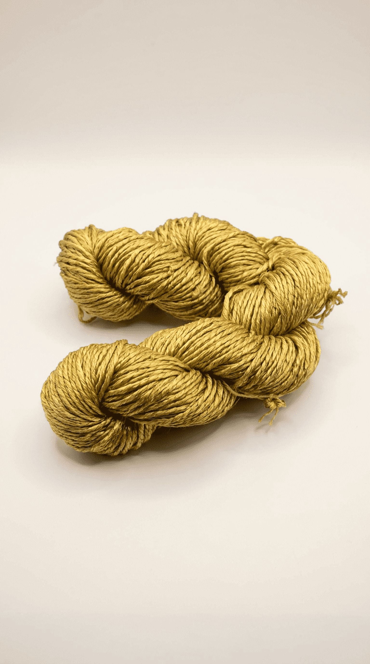 Knitsilk 3 Ply 100% Mulberry Silk Yarn Solid Colors, 50 Grams, 260 Yards, Great for Knitting, Crochet, Weaving, Tapestry (Super Gold)(Pack of 5)