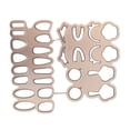 thumbnail image 1 of Troqueles de corte para ojos de muñeca de arcilla, máquina para cortar ojos, plantillas de metal portátiles reutilizables, herramienta auxiliar para para cara de 5cm, 1 of 8