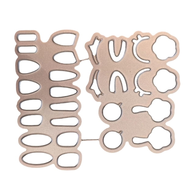 Troqueles de corte para ojos de muñeca de arcilla, máquina para cortar ojos, plantillas de metal portátiles reutilizables, herramienta auxiliar para para cara de 5cm