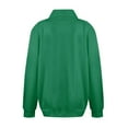 thumbnail image 6 of Womens Oversized Sweatshirts Turtleneck Pullover Long Sleeve No Hood Tops Fall Fashion Outfits 2025 Clothes Green S, 6 of 6