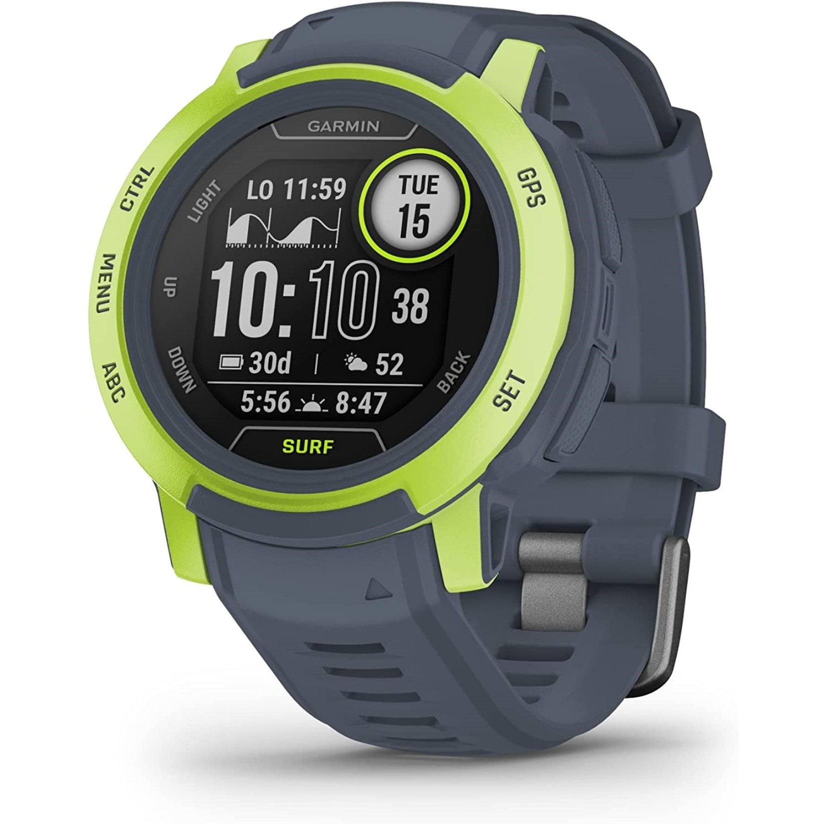 Garmin Instinct 2, Surf-edition, Rugged Outdoor Watch With Gps