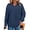 Dark Blue, variant on Sweatshirt for Women Plus Size Hooded Sweatshirts Fleece Sweatshirt V Neck Drawstring Long Sleeve Hoodie Pullover Tops for Fall 2025 Brown 4X