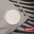 thumbnail image 4 of Sailing Wave Shock Art Deco Fashion Backpack Canvas Drawstring Reusable Mesh Shopping Bag, 4 of 5