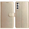 thumbnail image 1 of For Samsung Galaxy A17 Wallet Phone Case Stand Pu Leather Folio Flip Cover With 8 Card Slot Gold, 1 of 5