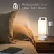 thumbnail image 5 of Luz de camping solar recargable, linterna de camping ajustable con brillo portátil, banco de energía de emergencia de 4400 mAh, luz de camping LED impermeable, 5 of 5