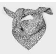 thumbnail image 3 of Bimba Gray Leopard Animal Skin Pure Silk Printed Head Bandanas Summer Neck Wrap Scarf 40 x 40 Inches, 3 of 6