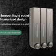 thumbnail image 3 of High-quality Single/double/triple Liquid Soap Container Wall Mounted 420ml Soap, 3 of 5
