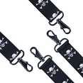 thumbnail image 3 of MELOTOUGH Men Suspender 1.5 Inch Wide X Back Suspender Adjustable Elastic Suspenders with Snap Hooks, 3 of 6