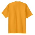 thumbnail image 3 of Port & Company Mens Tall Essential T-Shirt, Gold, XX-Large Tall, 3 of 3