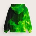 thumbnail image 4 of Eltusu Boys Winter Hoodies, Pullover Comfy Long Sleeve Printed Warm Sweatshirts Green Size 13-14 T, 4 of 5