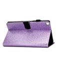 thumbnail image 3 of Dteck Case for Samsung Galaxy Tab A7 Lite 8.7-inch SM-T220 T225 (2021),Magnetic Bling Glitter Card Holder Wallet Case PU Leather Kickstand Hybrid Rubber Folio Protective Cover,Purple, 3 of 7