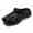 Black, variant on Clogs for Women Men Arch Support Breathable Garden Shoes Outdoor Slip on Sandals Unisex Comfortable Beach Casual Slippers