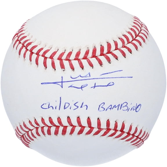 Juan Soto New York Mets Autographed Baseball with "Childish Bambino" Inscription - Fanatics Authentic Certified