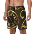 thumbnail image 1 of Balery 2025 New Year Bañador para hombre, shorts de playa de secado rápido con entrepierna y forro de compresión-X-Large, 1 of 6