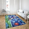 thumbnail image 4 of Happy New Year Pitbull Family Cheer Winter Midnight Firework Indoor Rug Terrier Dog Lover Carpet Living Bed Room Sofa Home Decor - 02025, 4 of 5
