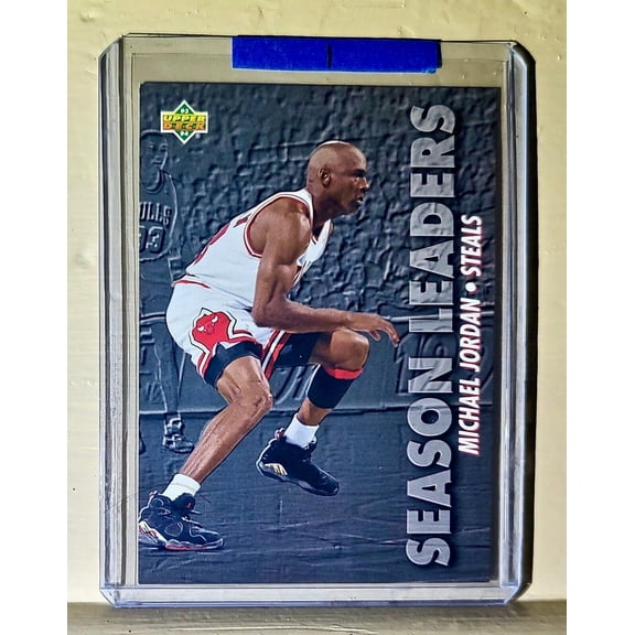 Michael Jordan 1993-94 Upper Deck NBA Season Leaders #171 Basketball Card