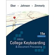 Angle View: Gregg College Keyboading & Document Processing (Gdp); Lessongregg College Keyboading & Document Processing (Gdp); Lessons 61-120 Text S 61-120 Text, Pre-Owned (Paperback)