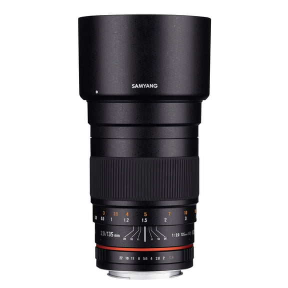 Samyang SY135M-FX 135 mm F2.0 ED Ultra Multi Coating Camera Lens for Fujifilm X Mount