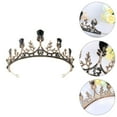 thumbnail image 2 of MasteelfCA 1Pc Retro Rhinestone Crown Hairband Bridal Hairband Wedding Dress Hair Decor, 2 of 8