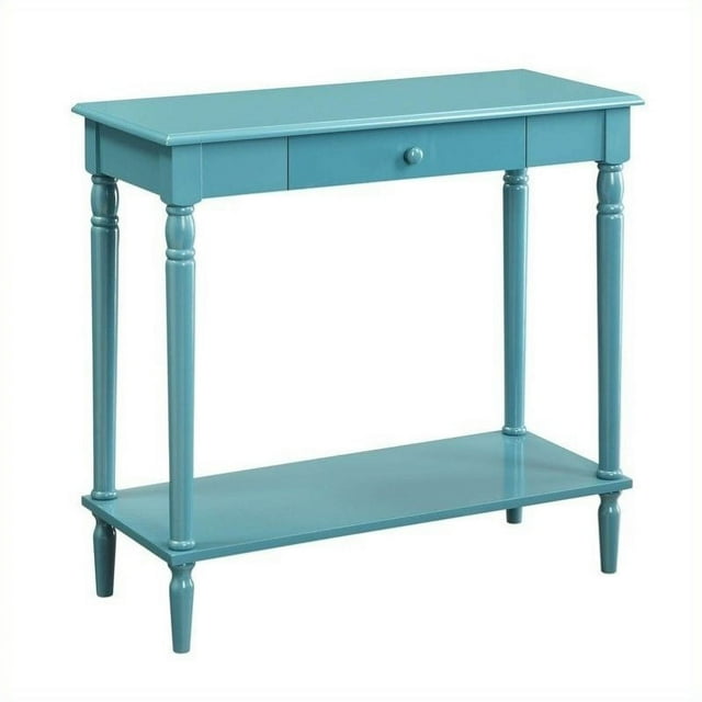 Convenience Concepts French Country Table de Hall, Fini Bois Bleu