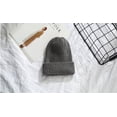 thumbnail image 6 of CoCopeanut Baru Kualitas Tinggi Garis Vertikal Musim Dingin Topi untuk Wanita Rajutan Beanies Tebal Hangat Vogue Pria Topi Wanita Topi Wanita Beanie topi, 6 of 6