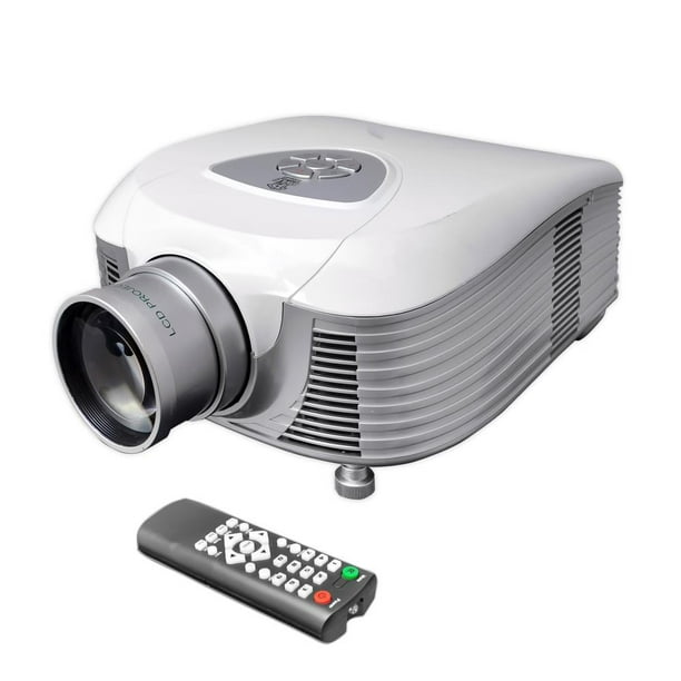PYLE PRJLE55 LED Widescreen Projector, 1080p Support, HDMI Input, up