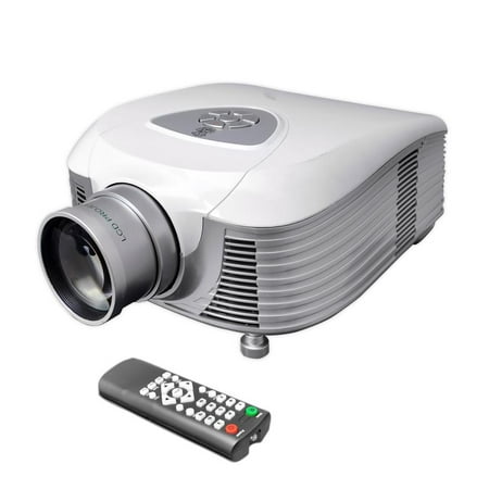 PYLE PRJLE55 - LED Widescreen Projector, 1080p Support, HDMI Input, up to 100-Inch Viewing (Best 100 Dollar Projector)